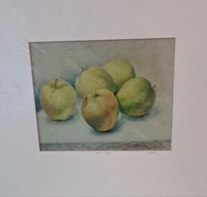 Apple Green Art Giclee Print